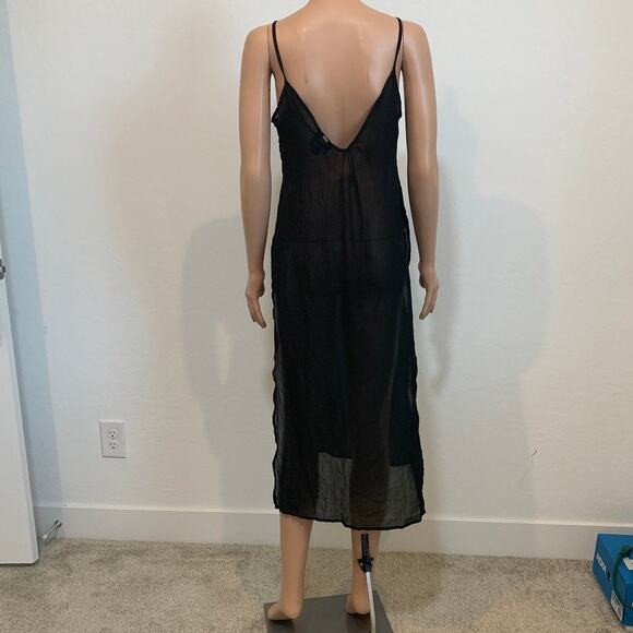 Guess medium side split hem gauze swim cover up dress SW 3006 - Picture 6 of 8